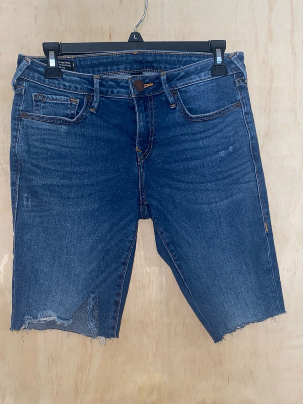 True Religion Mid Rise Super Skinny Blue Denim Jeans